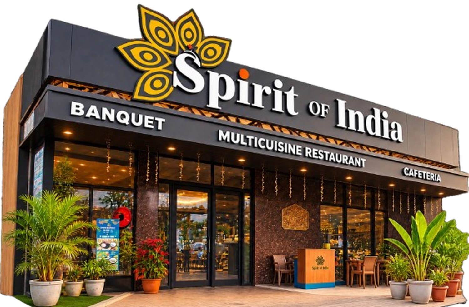 Spirit of India restaurant exterior
